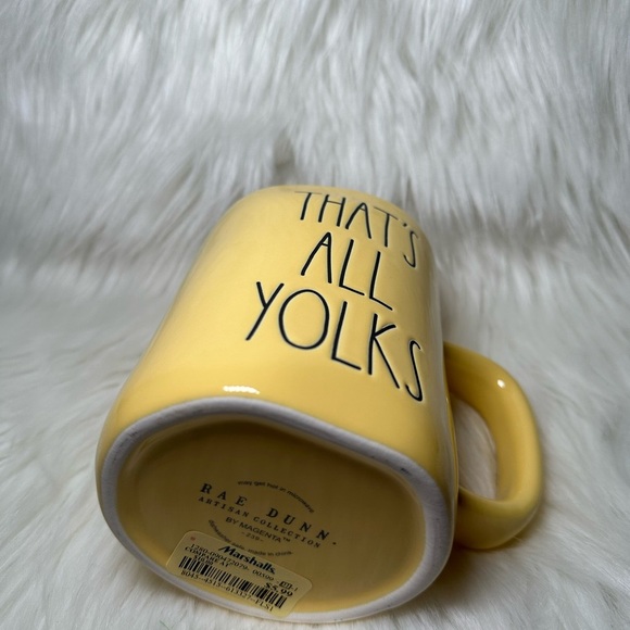 Rae Dunn That's All Yolks Mug - Picture 3 of 3